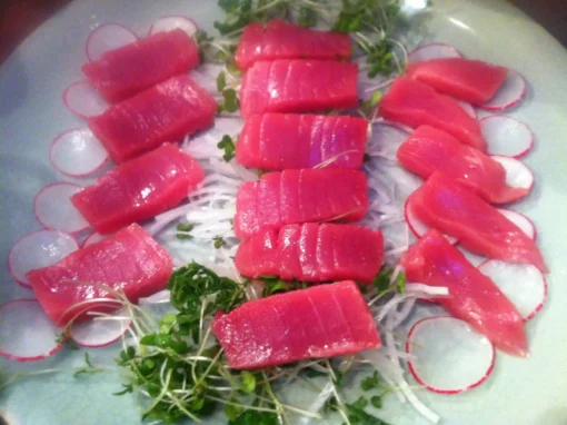 Tuna sashimi