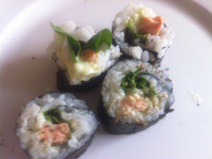 Salmon Sushi rolls